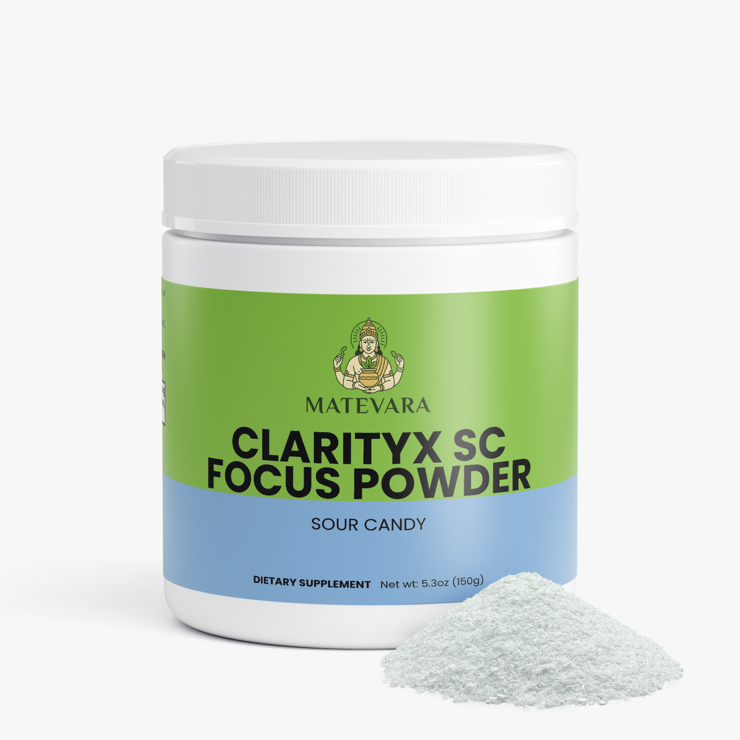 ClarityX SC Focus Powder Sour Candy |Focus Support Formula | 165g