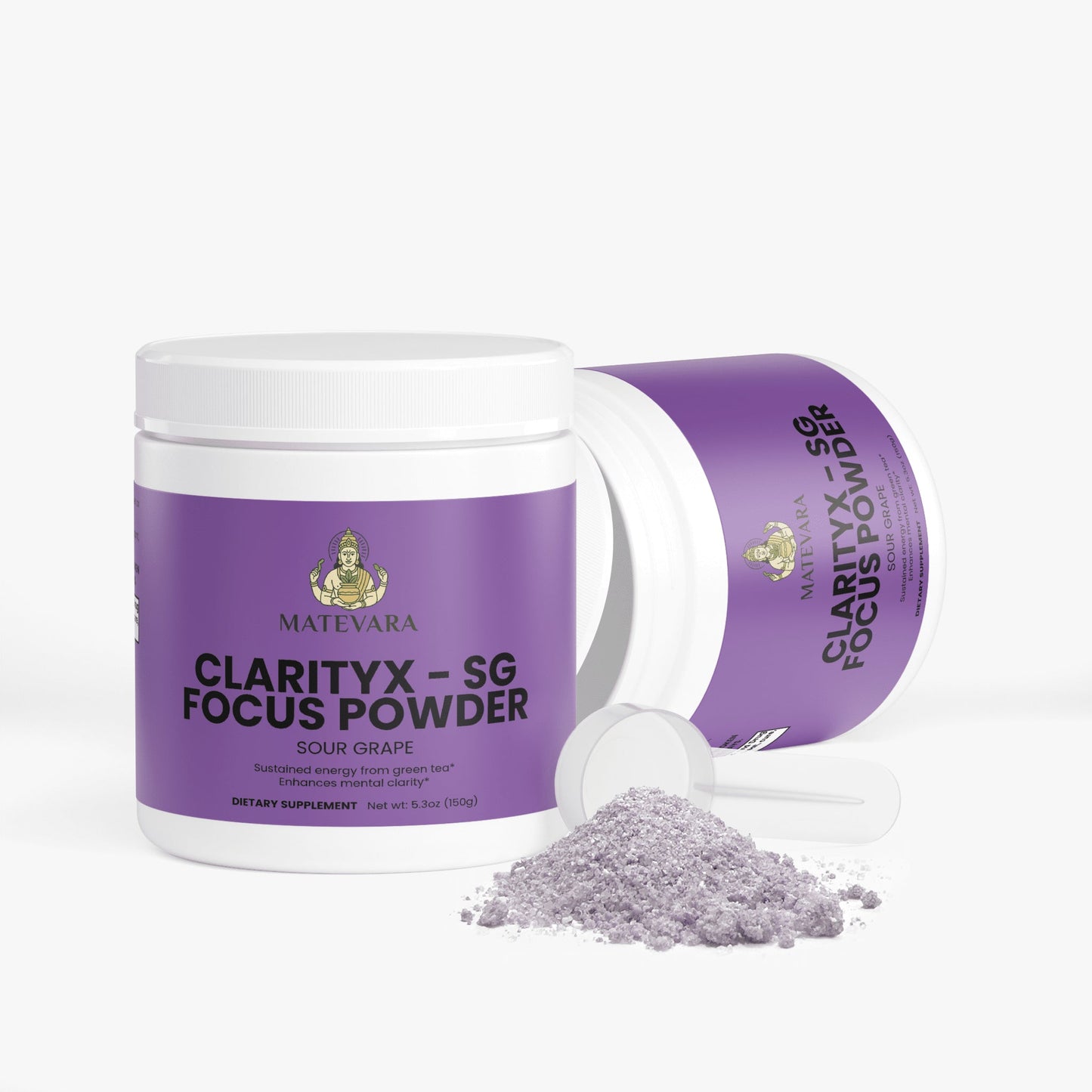 ClarityX SG Focus Powder (Sour Grape) | Mental Clarity and Sustained Energy