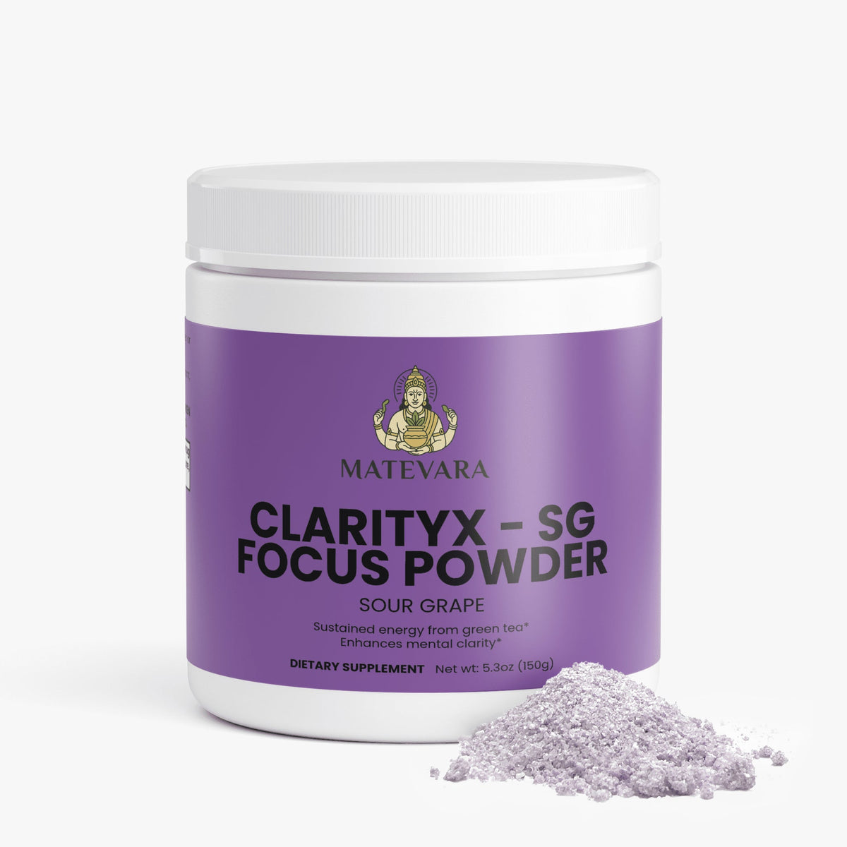 ClarityX SG Focus Powder (Sour Grape) | Mental Clarity and Sustained Energy
