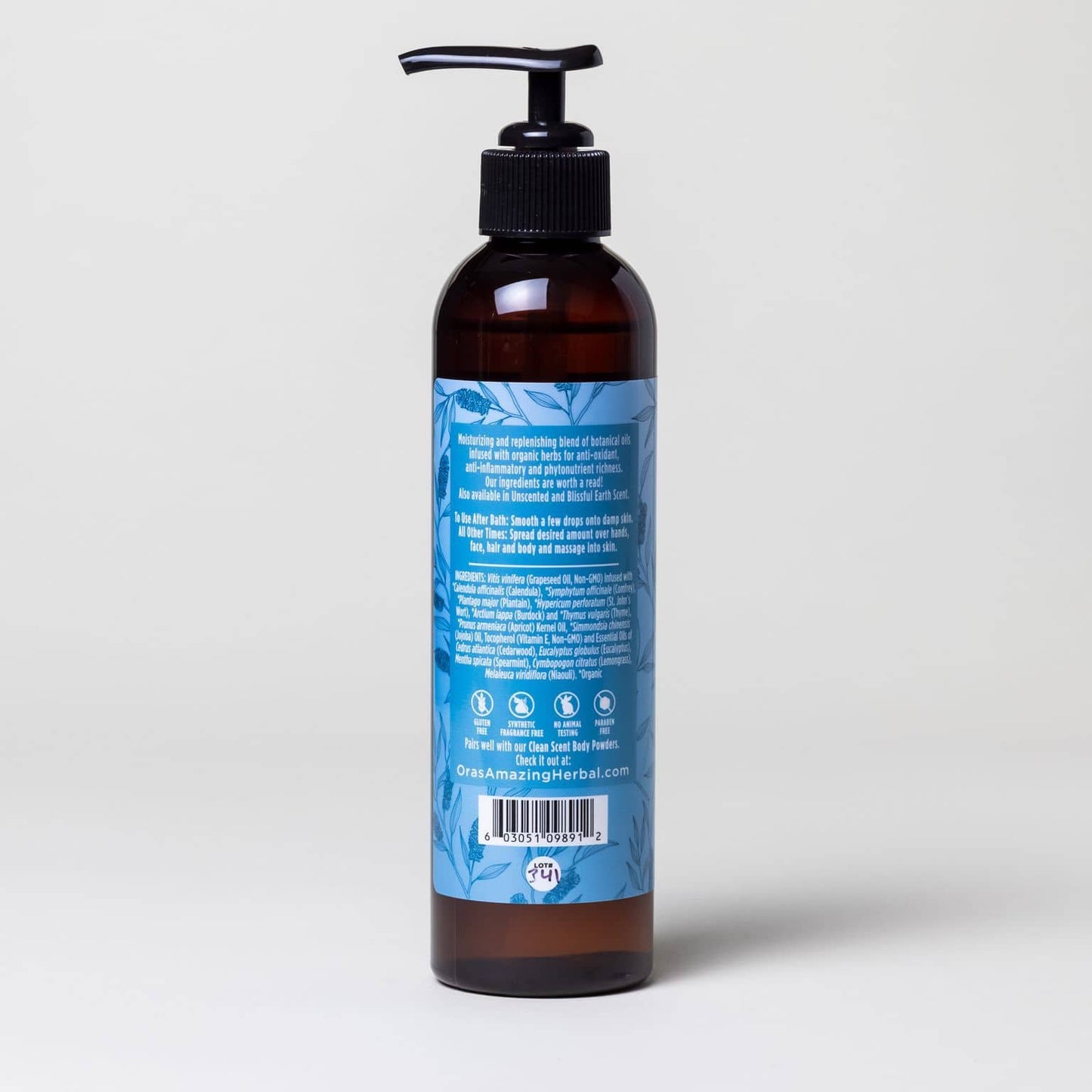 Body Oil, Clean