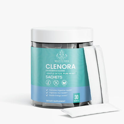 Clenora Daily Fiber Support Powder for Gut Health & Regularity | 30 Servings