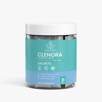 Clenora Daily Fiber Support Powder for Gut Health & Regularity | 30 Servings