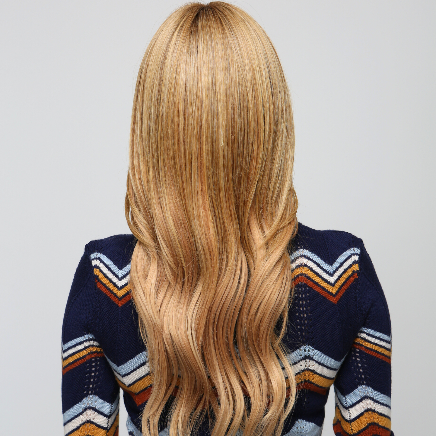Clio 14 S | Hand-Tied Synthetic Hair Topper (Heat-Friendly)