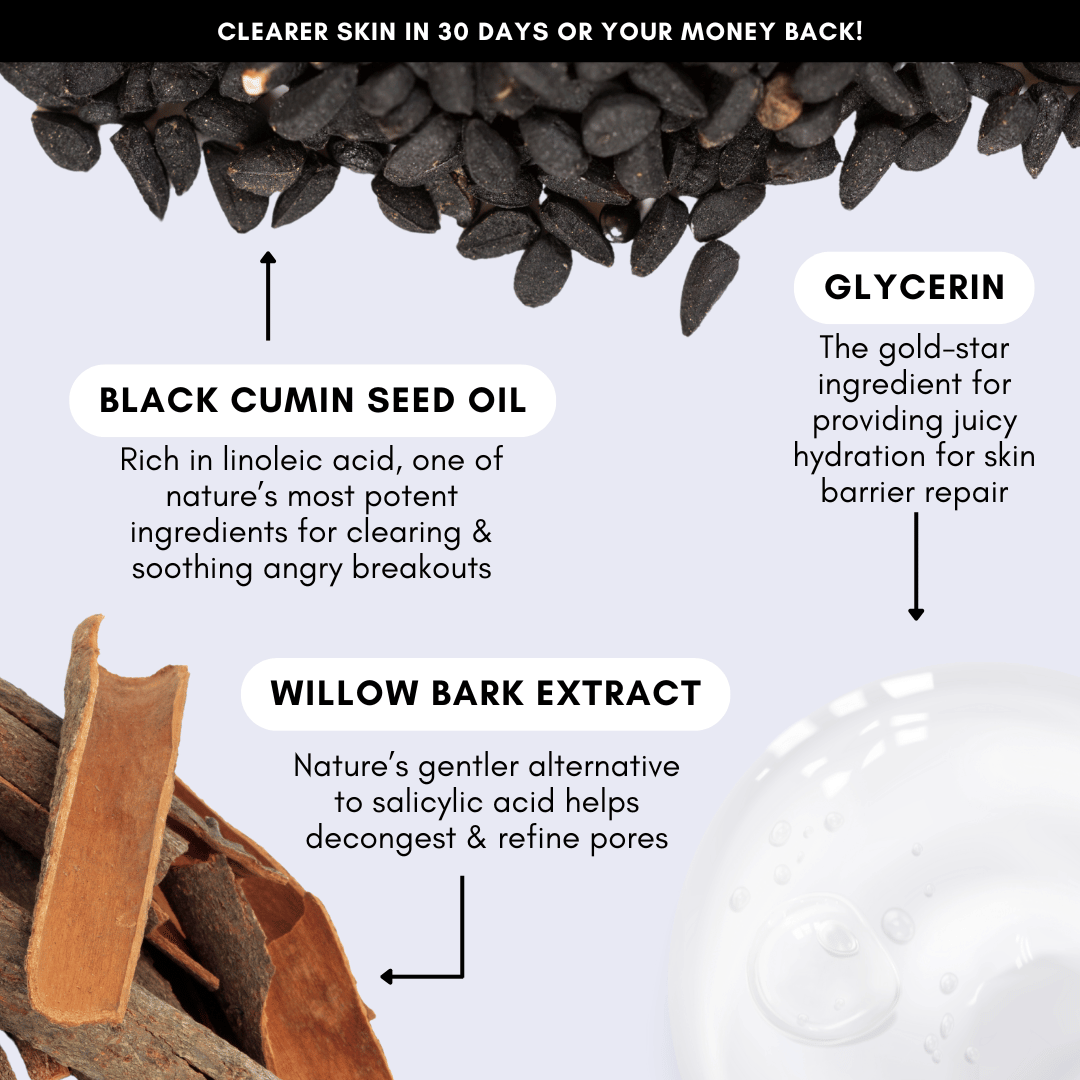 The Clear + Calm Skin Set | Acne + Skin Barrier Support Essentials