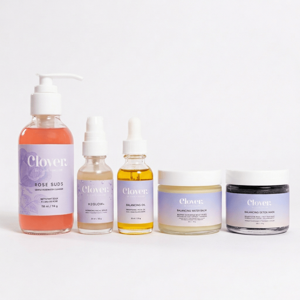 The Clear + Calm Skin Set | Acne + Skin Barrier Support Essentials