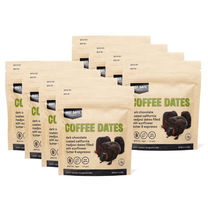 Coffee Dark Chocolate Medjool Dates - 8 Pack