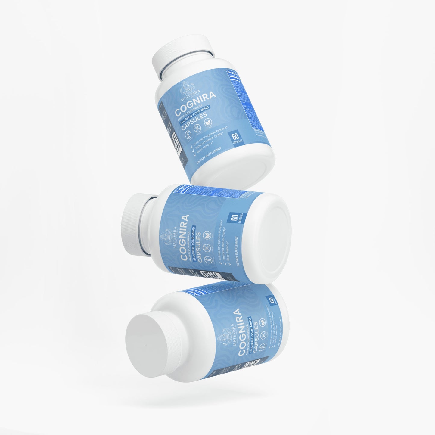 Cognira Daily Dietary Support | Cognitive Support | 60 Vegan Capsules