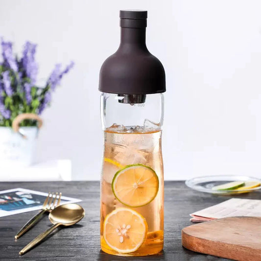 Botella con infusor para café frío