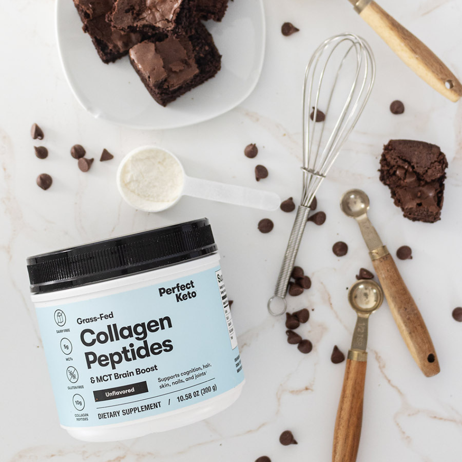 Grass-Fed Collagen Peptides & MCT Brain Boost