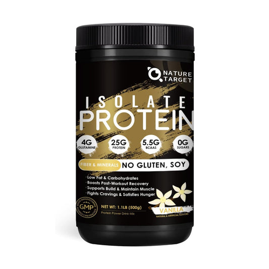 Isolate Whey Protein Powder, 25g Protein, 1.1 LB