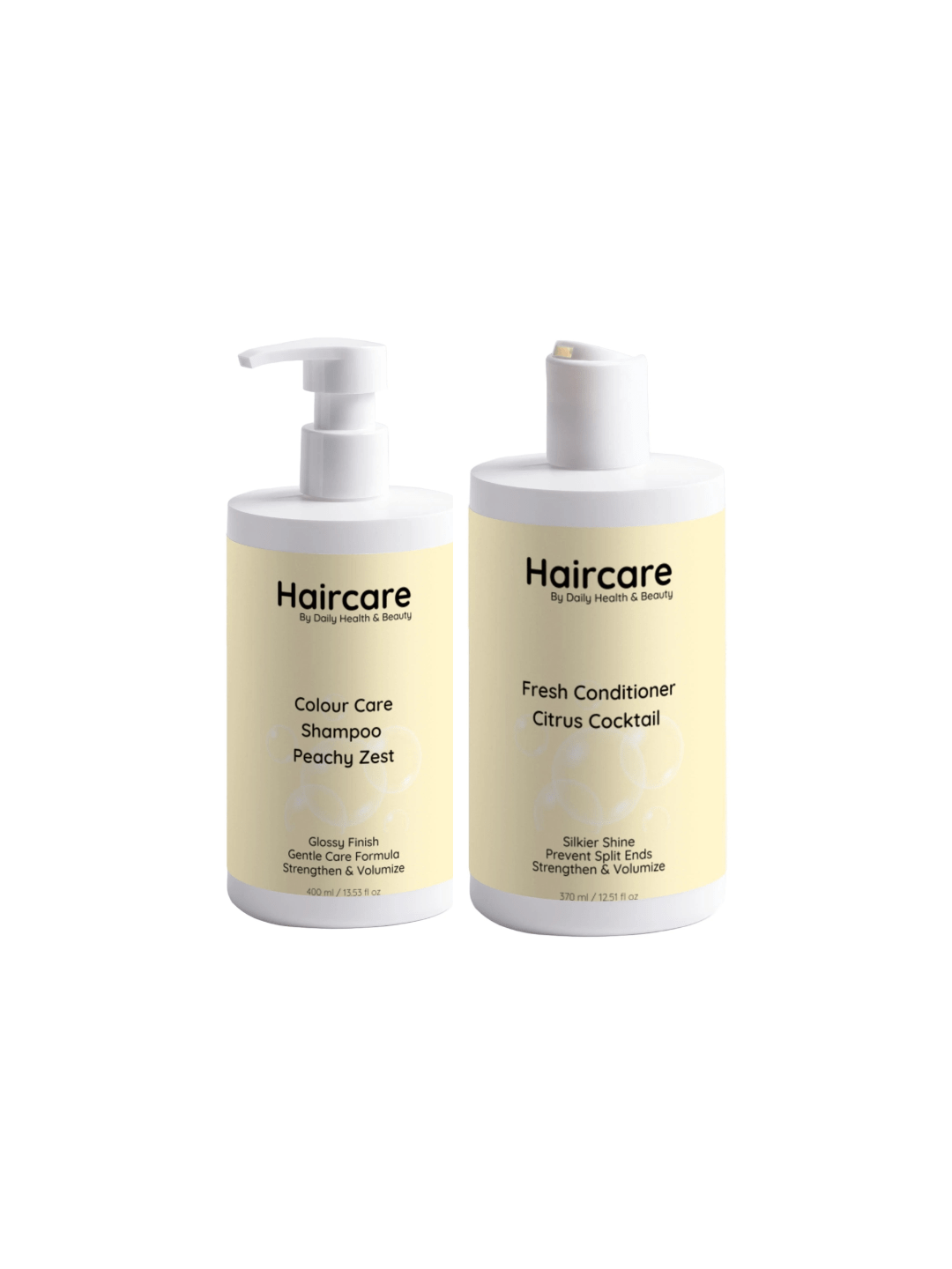 Colour Care Shampoo & Fresh Conditioner Bundle - Peachy Grapefruit & Citrus Cocktail | Daily Health & Beauty