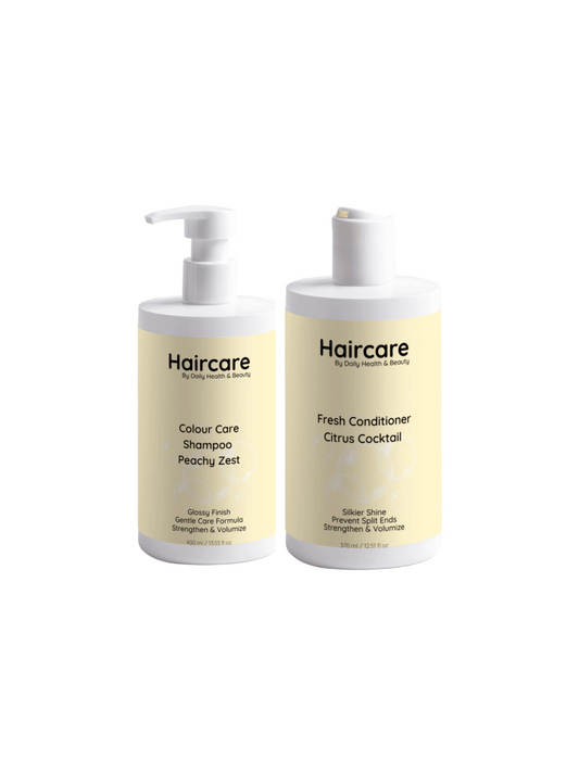 Colour Care Shampoo & Fresh Conditioner Bundle - Peachy Grapefruit & Citrus Cocktail | Daily Health & Beauty