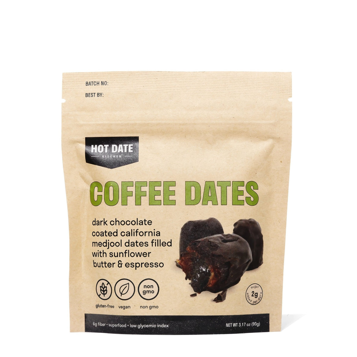 Chocolate Stuffed Dates Variety Pack - 4 Pouches