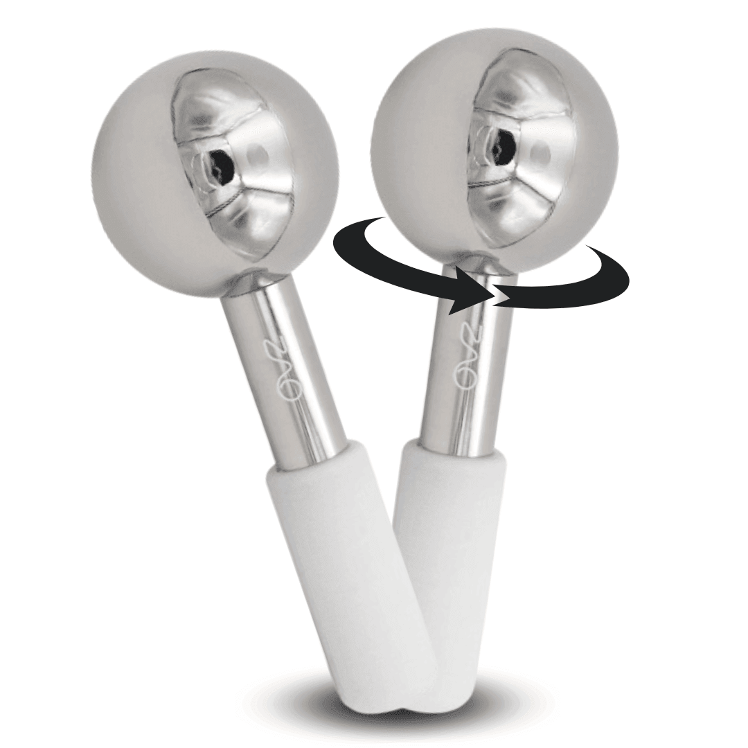 ZAQ Icy Steel Cryo Ice Globes: Ultimate Facial Cryotherapy Tool