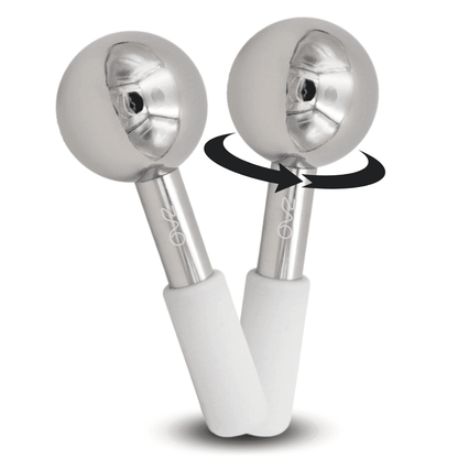 ZAQ Icy Steel Cryo Ice Globes: Ultimate Facial Cryotherapy Tool