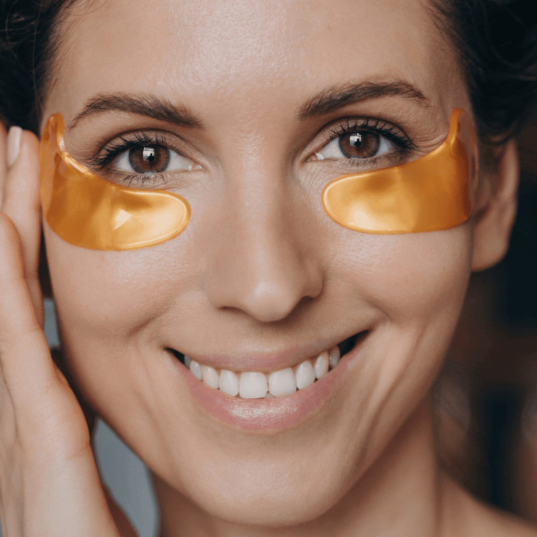 123 Ready HONEY & COPPER HYDRATING GEL EYE PATCHES