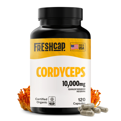 Capsules d'extrait de champignon Cordyceps