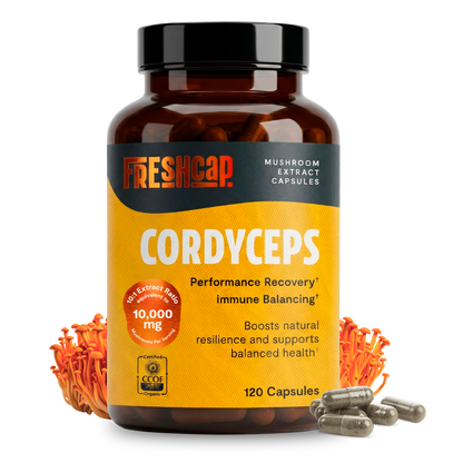 Capsules d'extrait de champignon Cordyceps
