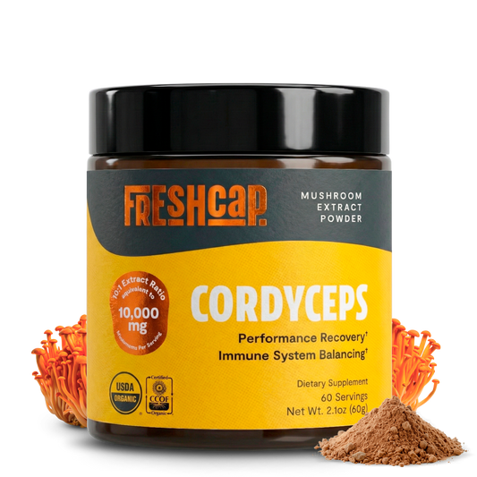 Extracto de hongo Cordyceps en polvo
