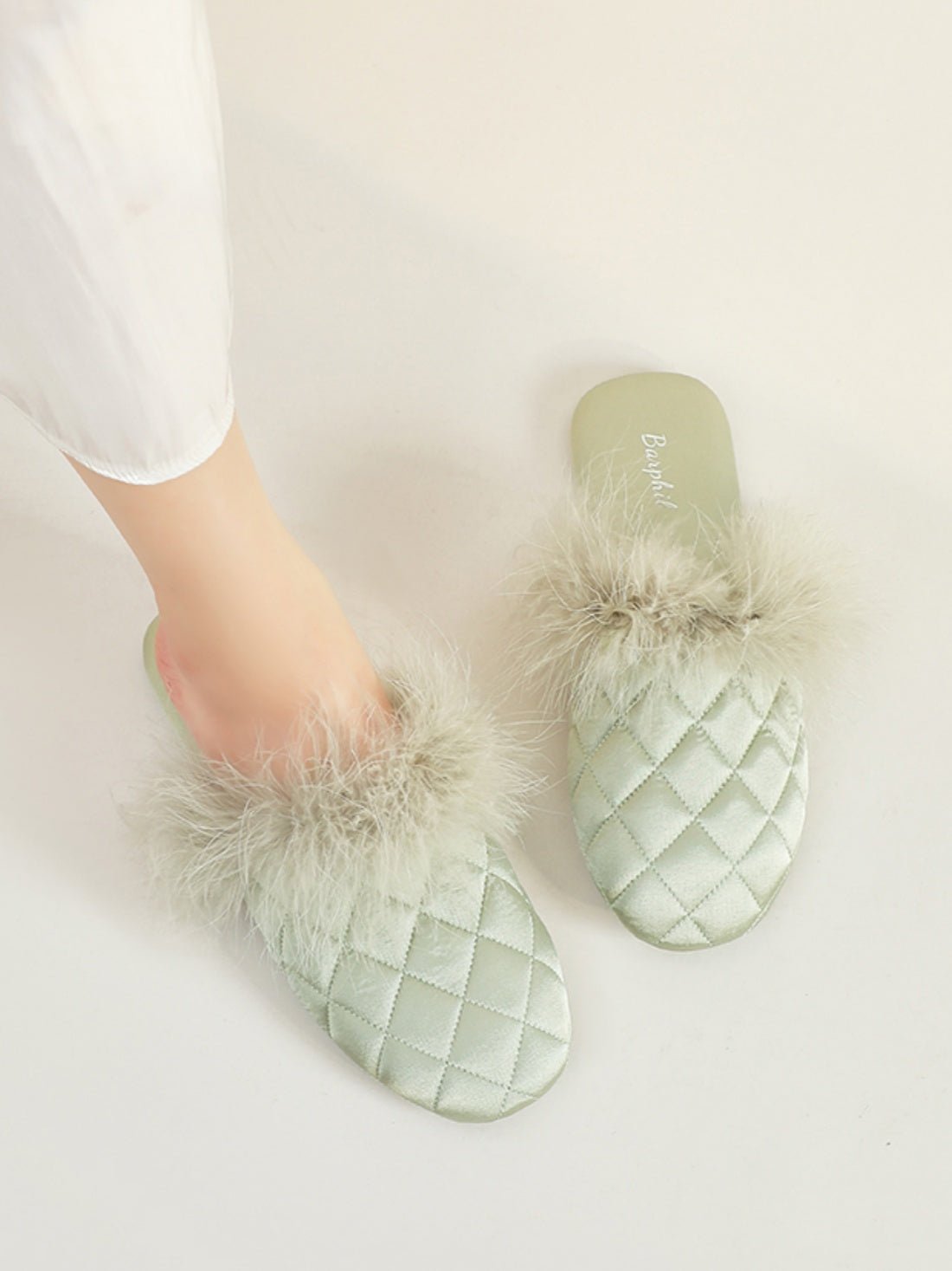 Cozy Fall & Winter Silk Satin Slippers | Daily Health & Beauty