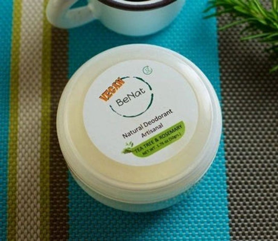 Crema desodorante vegana