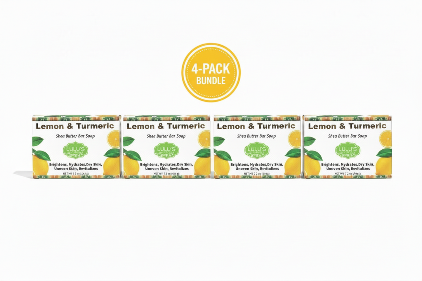 Lemon Turmeric Shea Butter Bar Soap – Brightening Cleanse