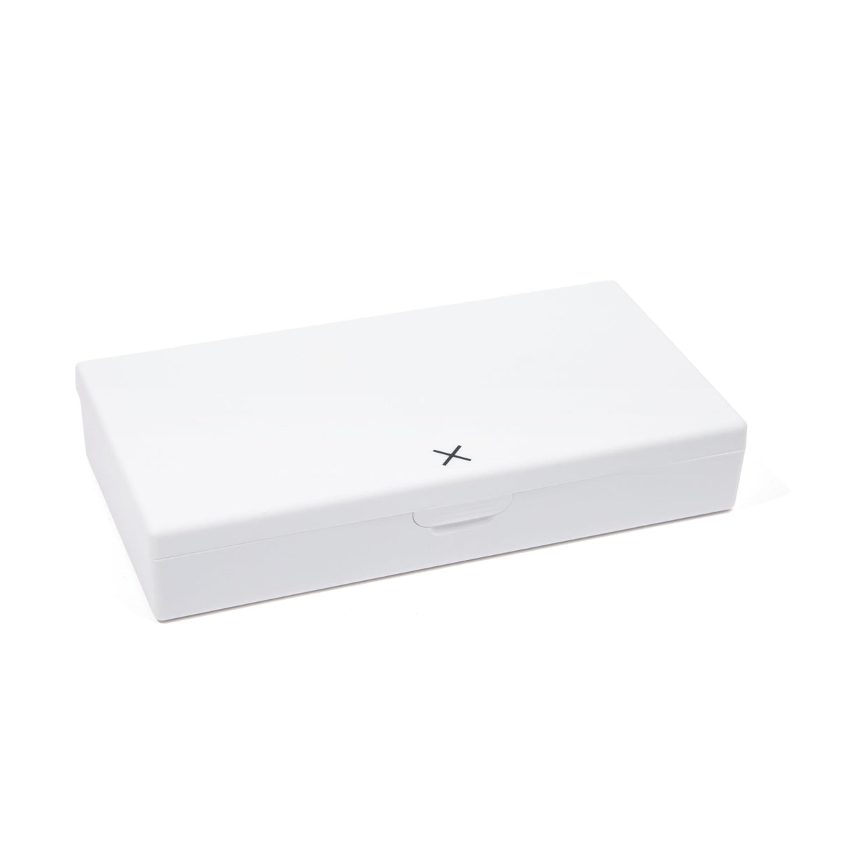 Crisp White AM/PM Pill Box