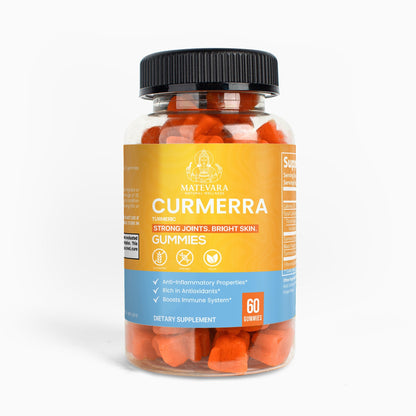 Curmerra Turmeric Gummies | Curcumin Supplement for Joint Comfort and Mobility | 60 Count