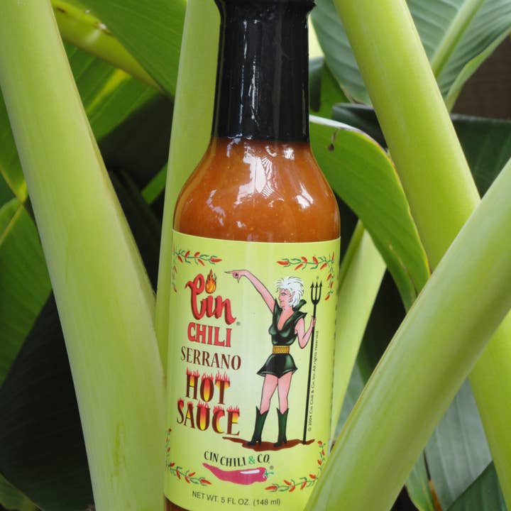 Cin Chili Seasoning & Serrano Hot Sauce Combo