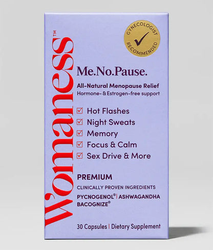 Womaness - Me No Pause - Menopause Support Supplement: 30 capsules
