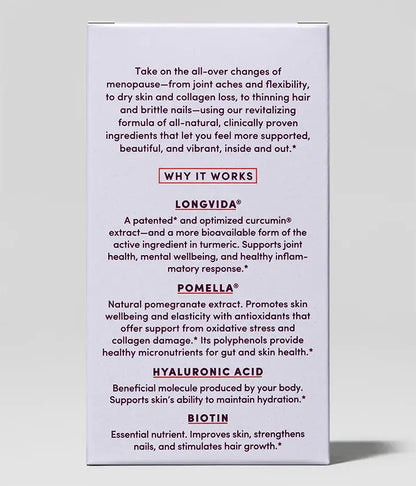 Womaness - Active Glow - Beauty & Joint Support Supplement: 30 capsules