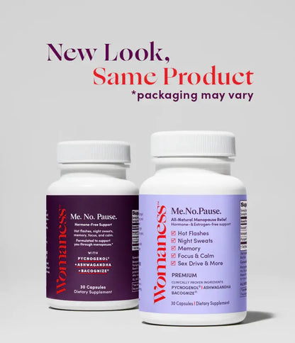 Womaness - Me No Pause - Menopause Support Supplement: 30 capsules