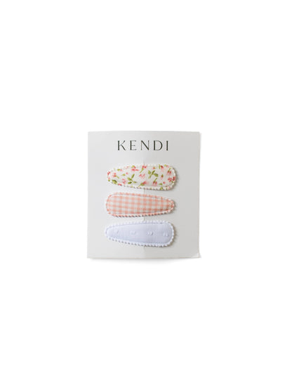 Colored Organics - KENDI Baby Hair Clips 3 Pack