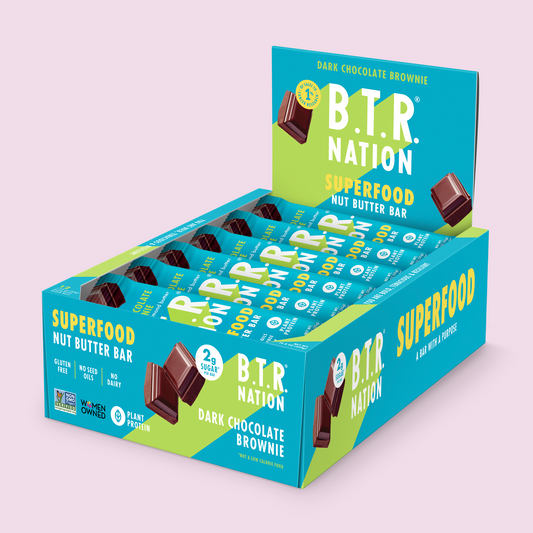 Dark Chocolate Brownie Superfood Bar (12 Count) 🍫