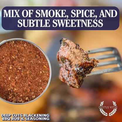 Deep Cuts Blackening BBQ Rub & Seasoning