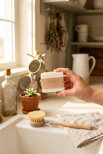Organic Solid Dish Soap Bar