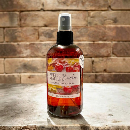 Spray para habitación y lino Bourbon con manzanas y arce