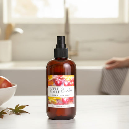 Spray para habitación y lino Bourbon con manzanas y arce
