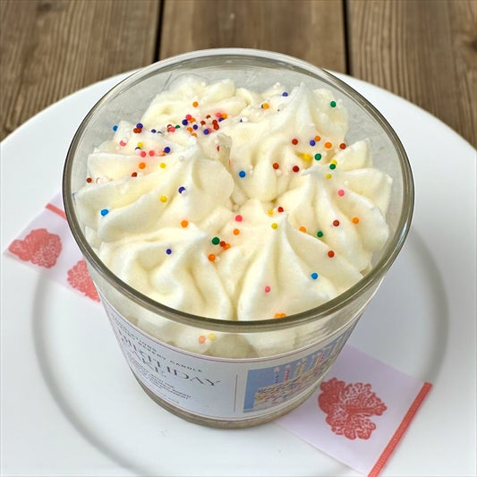 Doodlations Boutique Candle | Birthday Cake