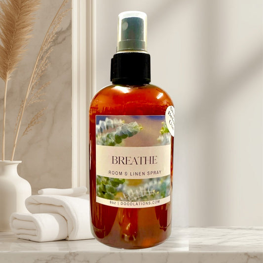 Doodlations Room & Linen Spray | Breathe