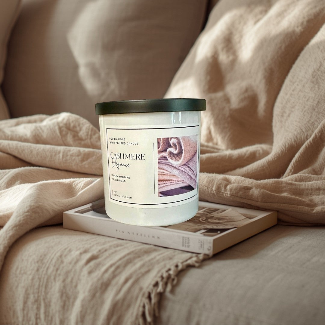 Doodlations Boutique Candle | Cashmere Elegance