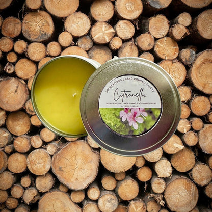Doodlations Boutique Candle | Citronella