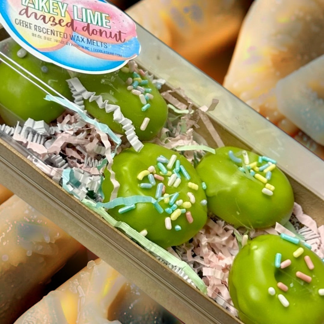 Doodlations Wax Melts | Key Lime Donut