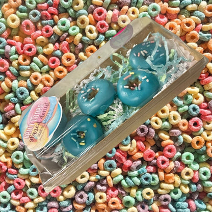 Cera derretida para donas glaseadas con sabor a Fruit Loop