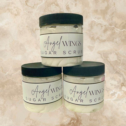 Exfoliante de azúcar con alas de ángel Doodlations