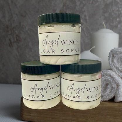 Exfoliante de azúcar con alas de ángel Doodlations
