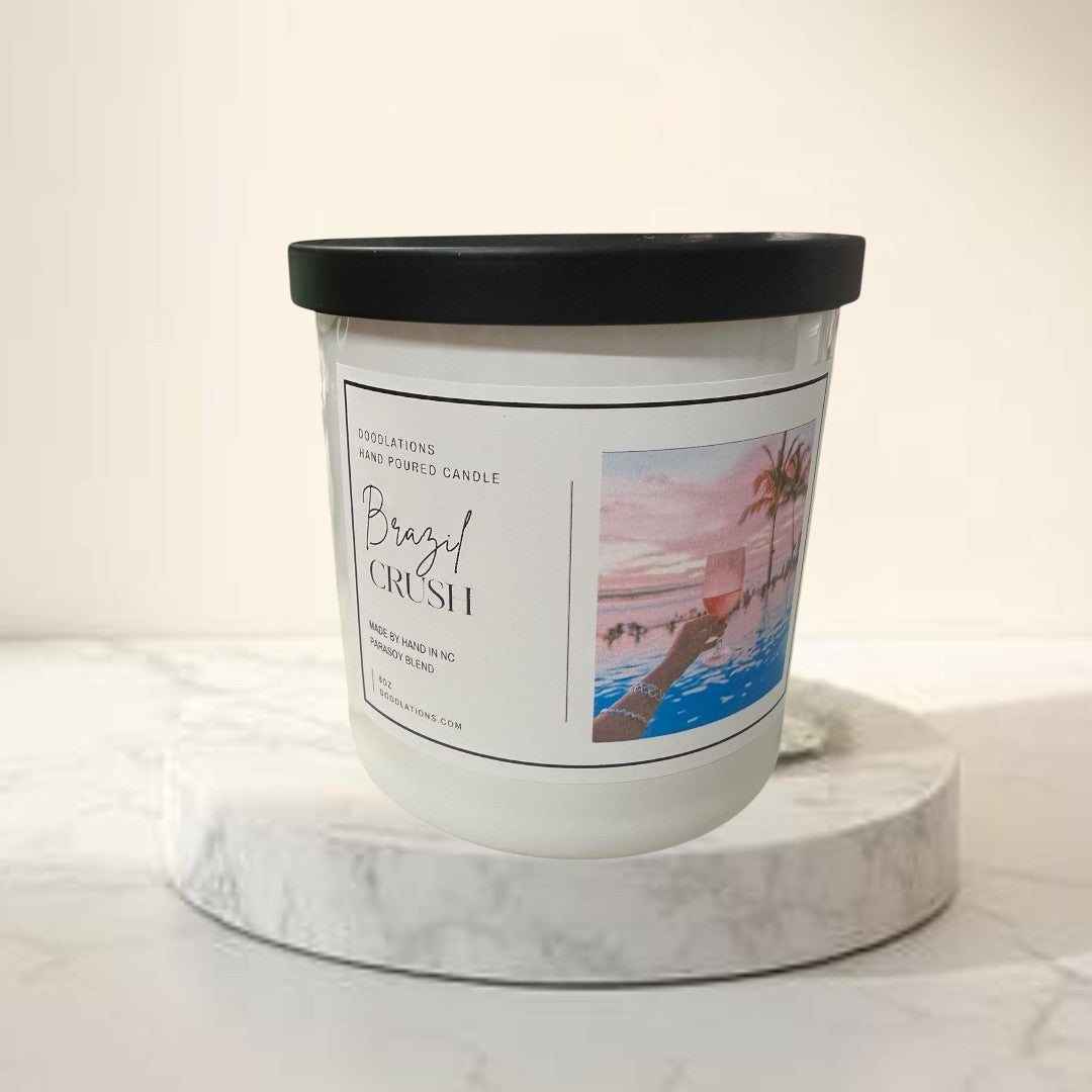 Vela boutique de lujo Brazilian Crush (imitación Sol de Janeiro)