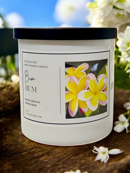 Doodlations Boutique Candle | Bum Bum