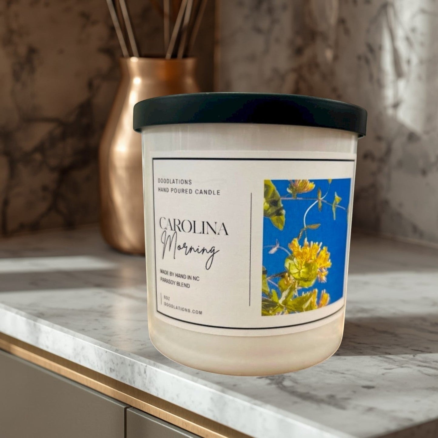 Doodlations Boutique Candle | Carolina Morning