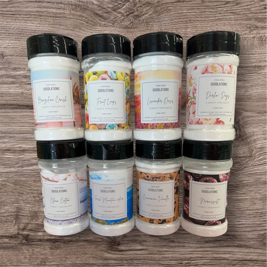 Doodlations Carpet Sprinkles | Luxury Carpet Freshener